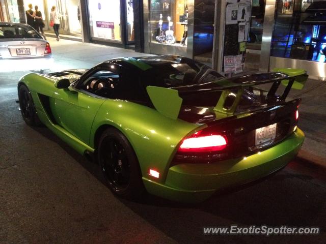 Dodge Viper spotted in Toronto, Canada
