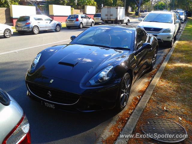 Ferrari California spotted in Brisbane, Australia