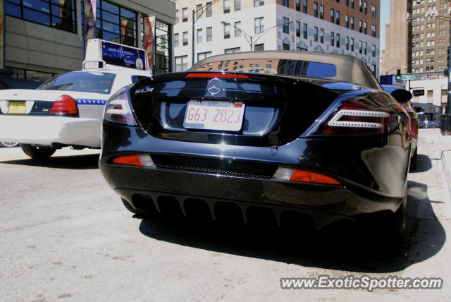 Mercedes SLR spotted in Chicago, Illinois
