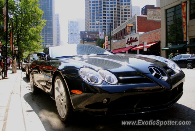 Mercedes SLR spotted in Chicago, Illinois