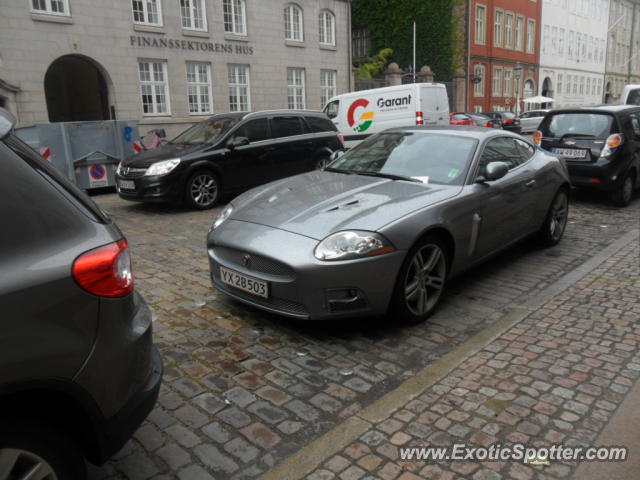 Jaguar XKR spotted in Copenhagen, Denmark