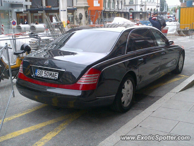 Mercedes Maybach spotted in Geneva, Switzerland