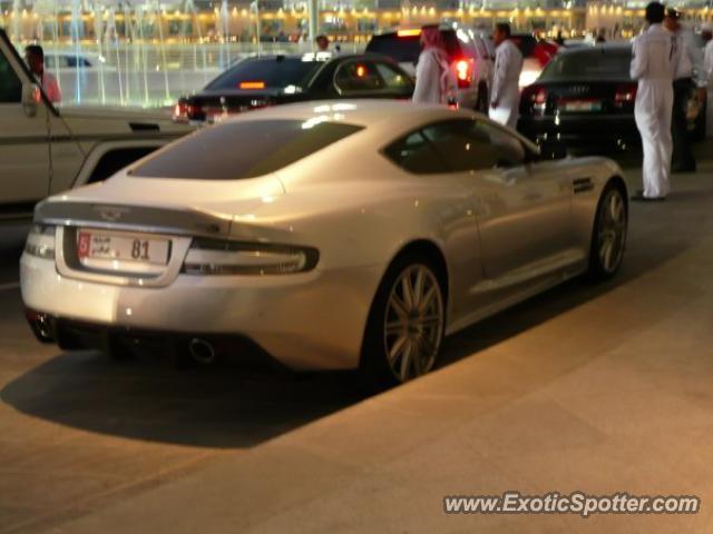 Aston Martin DBS spotted in Abu Dhabi, United Arab Emirates