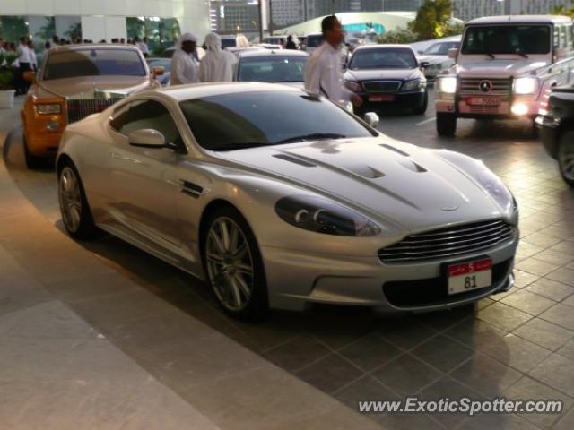 Aston Martin DBS spotted in Abu Dhabi, United Arab Emirates