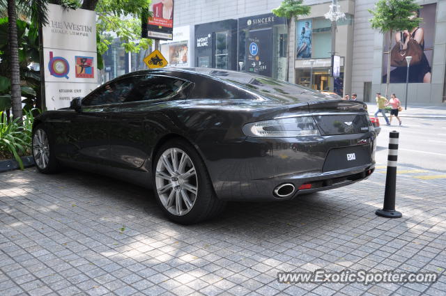 Aston Martin Rapide spotted in Bukit Bintang KL, Malaysia
