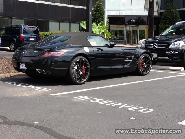 Mercedes SLS AMG spotted in Virginia Beach, Virginia