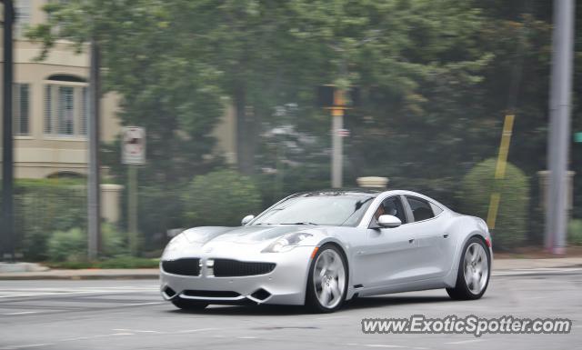Fisker Karma spotted in Atlanta, Georgia