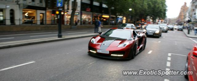 Mclaren MP4-12C spotted in London, United Kingdom