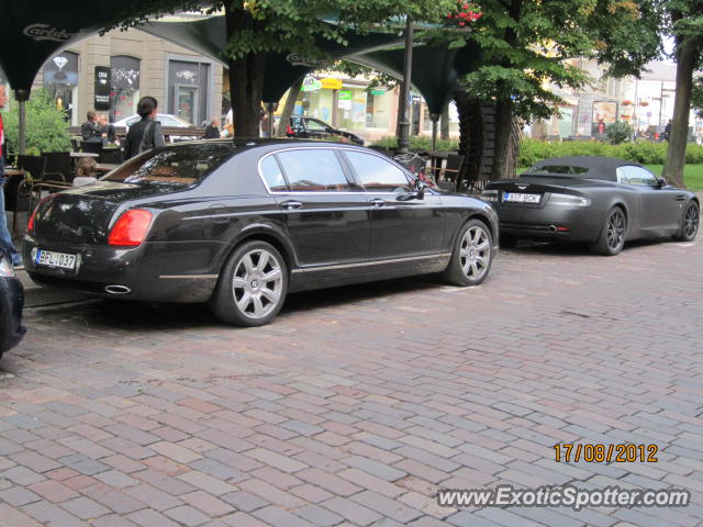 Bentley Continental spotted in Vilnius, Lithuania