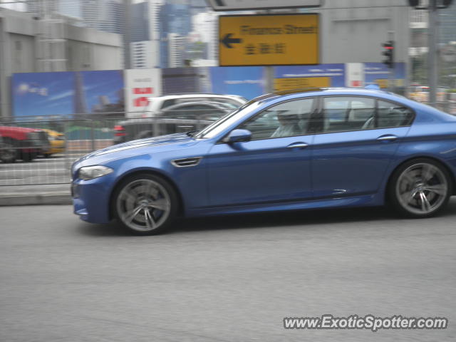 BMW M5 spotted in Hong Kong, China