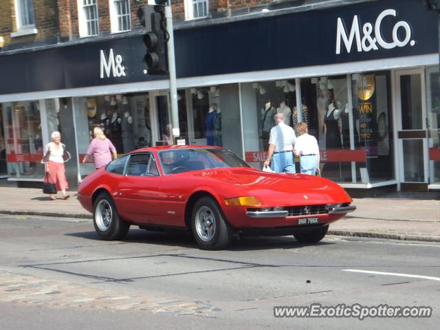 Ferrari Daytona spotted in Hertfordshire, United Kingdom