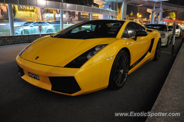 Lamborghini Gallardo spotted in Hard Rock KL, Malaysia