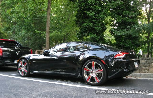 Fisker Karma spotted in Atlanta, Georgia