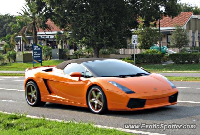 Lamborghini Gallardo spotted in Doctor Phillips, Florida