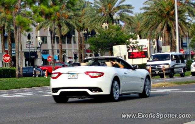 Maserati GranCabrio spotted in Doctor Phillips, Florida