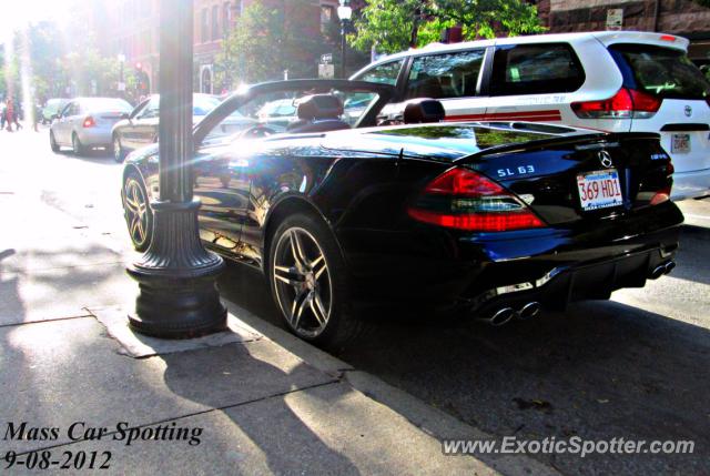 Mercedes SL 65 AMG spotted in Boston, Massachusetts