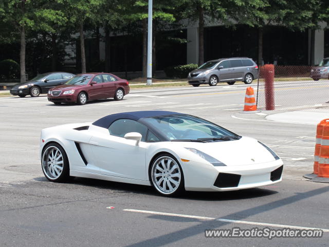 Lamborghini Gallardo spotted in Atlanta, Georgia