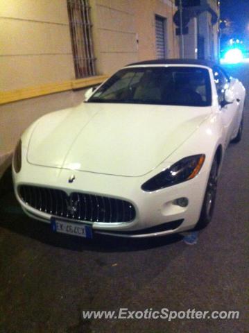Maserati GranCabrio spotted in Trezzo sull'Adda, Italy