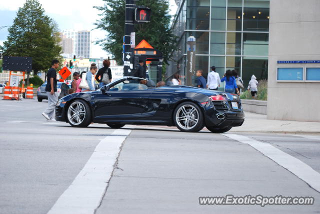 Audi R8 spotted in Chicago, Illinois