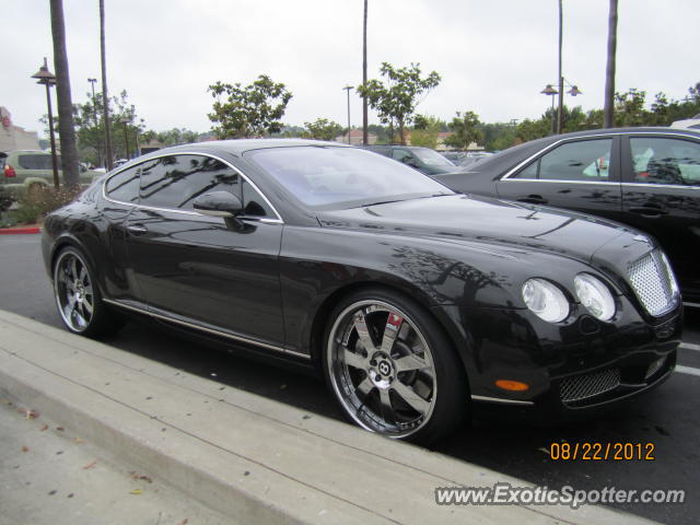 Bentley Continental spotted in Del Mar, California