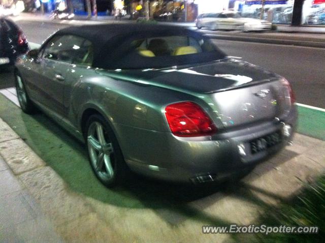 Bentley Continental spotted in Sydney, Australia