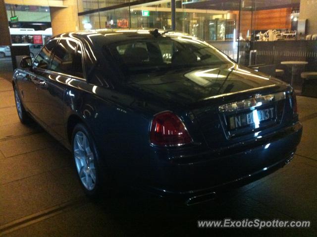 Rolls Royce Ghost spotted in Sydney, Australia