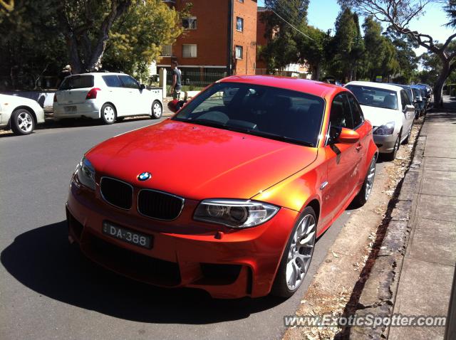 BMW 1M spotted in Sydney, Australia