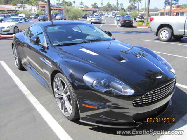 Aston Martin DBS spotted in Solana Beach, California