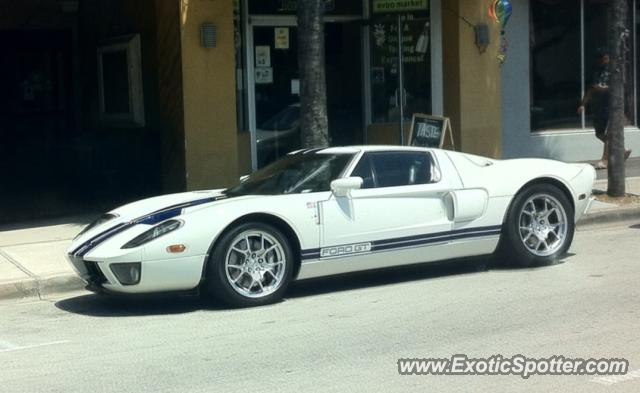 Ford GT spotted in Fort Lauderdale, Florida