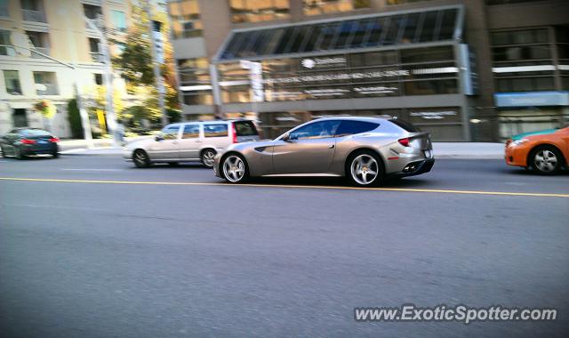 Ferrari FF spotted in Toronto, Ontario, Canada