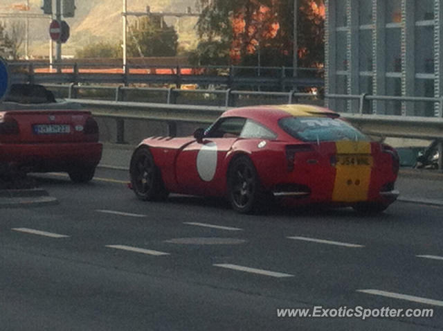 TVR Sagaris spotted in Visp, Switzerland