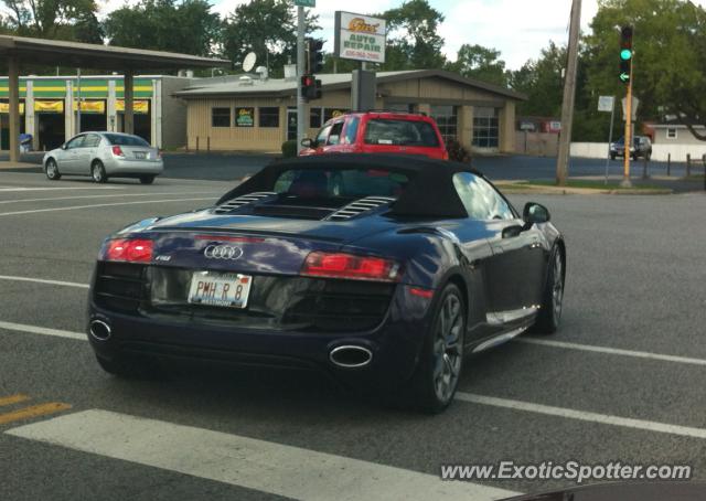 Audi R8 spotted in Westmont, Illinois