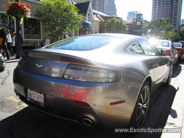 Aston Martin Vantage spotted in Toronto, Canada
