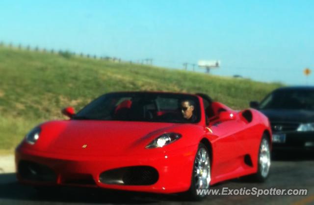 Ferrari F430 spotted in Leon Springs, Texas