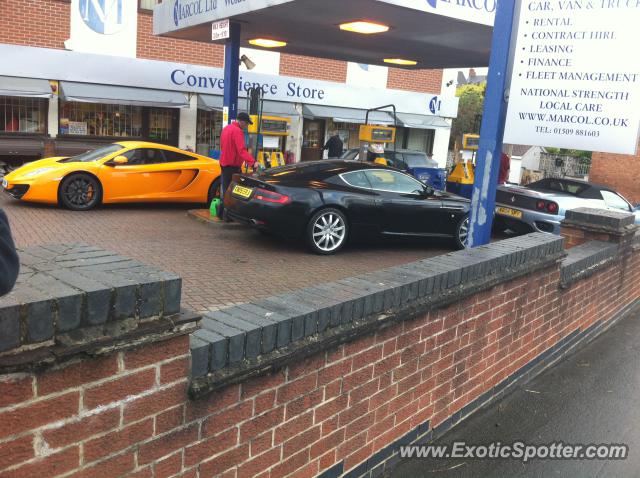 Mclaren MP4-12C spotted in Loughborgh, United Kingdom