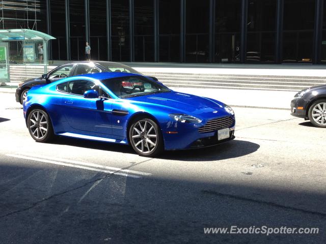 Aston Martin Vantage spotted in Toronto, Ontario, Canada