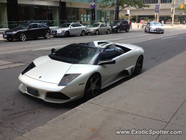 Lamborghini Murcielago spotted in Toronto, Ontario, Canada