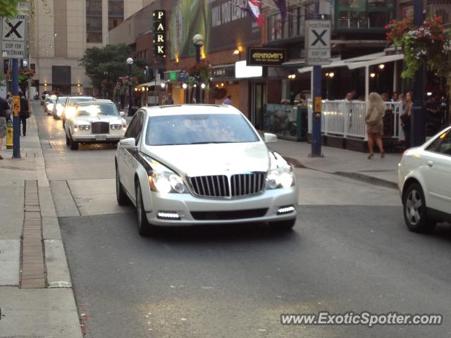 Mercedes Maybach spotted in Toronto, Ontario, Canada