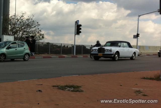 Rolls Royce Corniche spotted in Near Savion, Israel