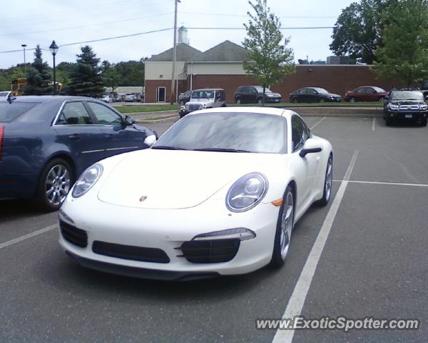 Porsche 911 spotted in Newtown, Connecticut