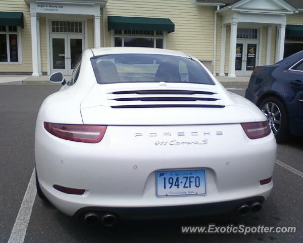 Porsche 911 spotted in Newtown, Connecticut