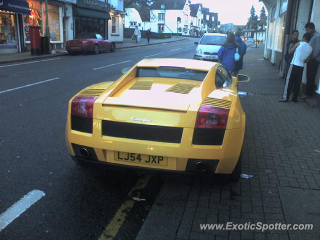 Lamborghini Gallardo spotted in Reigate, United Kingdom