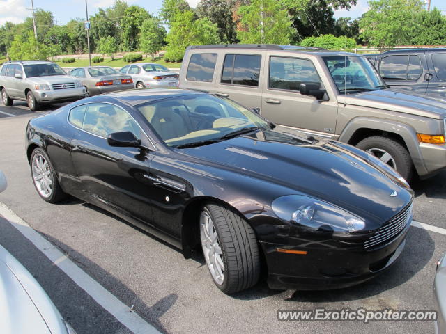 Aston Martin DB9 spotted in Huntsville, Alabama