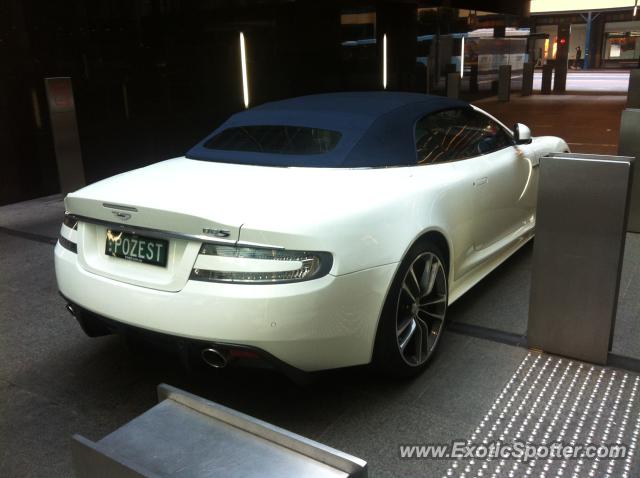 Aston Martin DBS spotted in Sydney, Australia