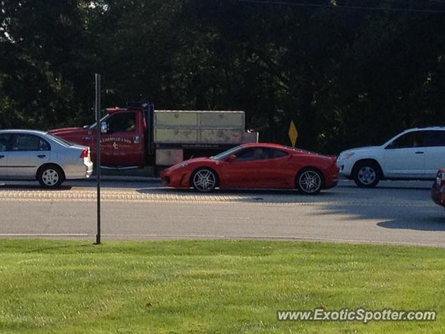 Ferrari F430 spotted in Waltham, Massachusetts