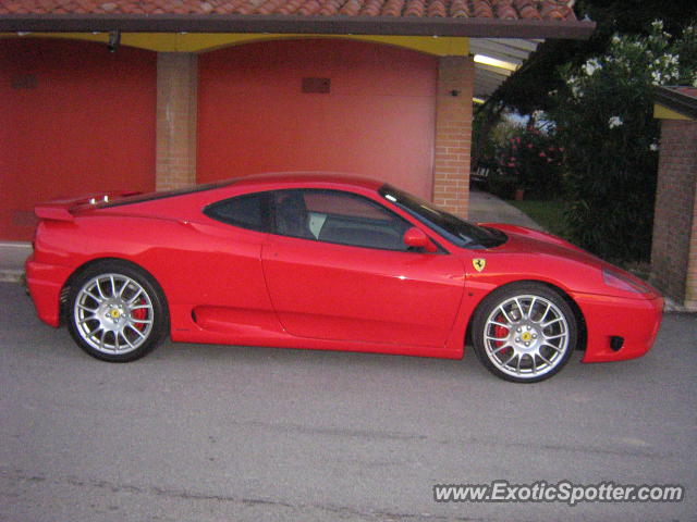 Ferrari 360 Modena spotted in Lignano, Italy