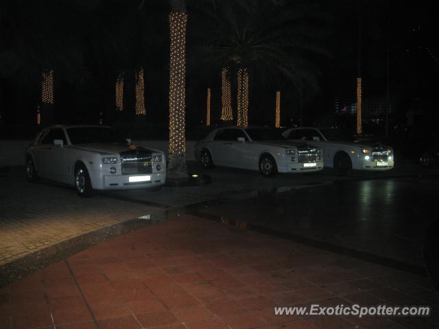 Rolls Royce Phantom spotted in Dubai, United Arab Emirates