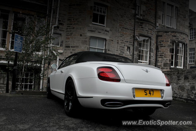 Bentley Continental spotted in Edinburgh, United Kingdom