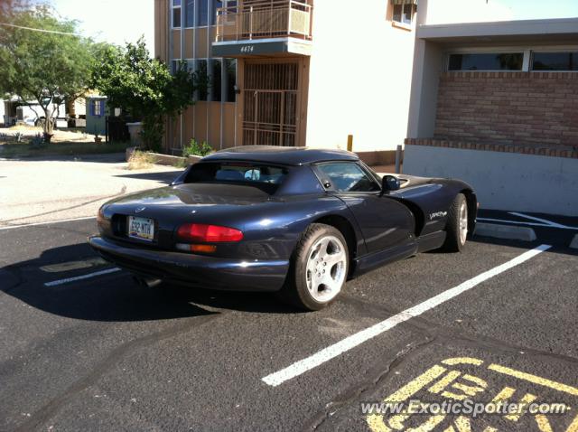 Dodge Viper spotted in Tucson, Arizona