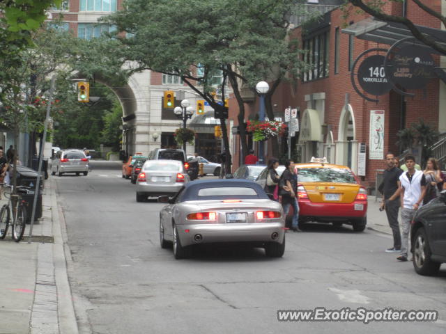 Aston Martin DB7 spotted in Toronto, Canada